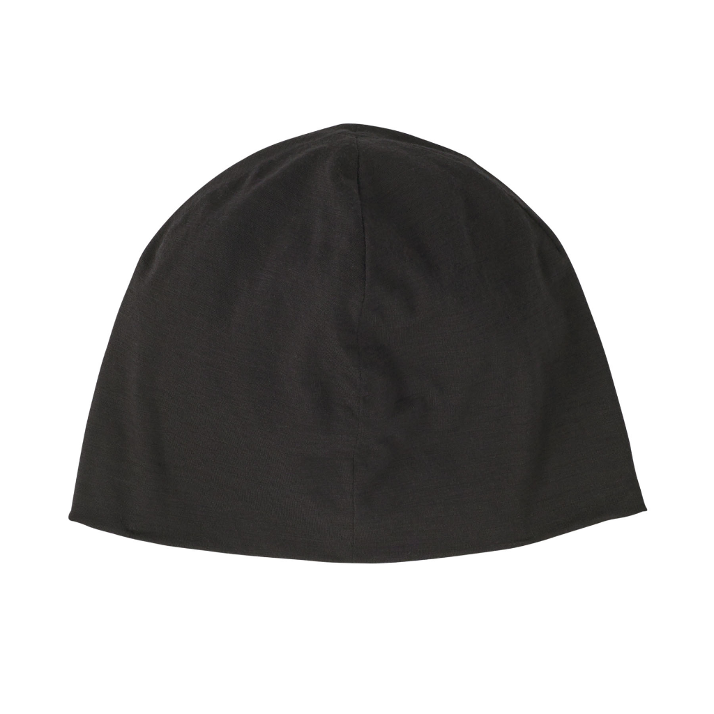 Patagonia Overlook Merino Wool Liner Beanie Black - Booley Galway