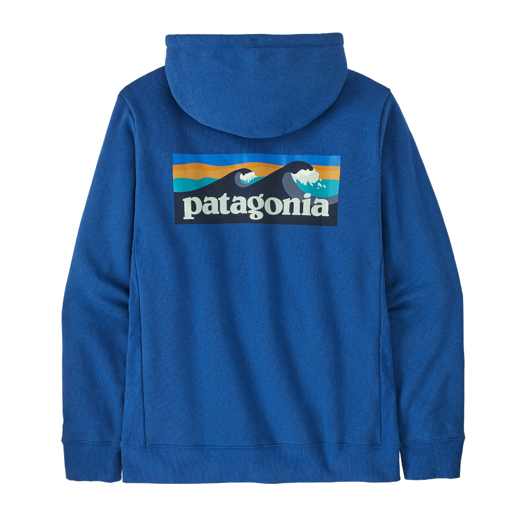 Patagonia Unisex Boardshort Logo Uprisal Hoody Endless Blue - Booley Galway