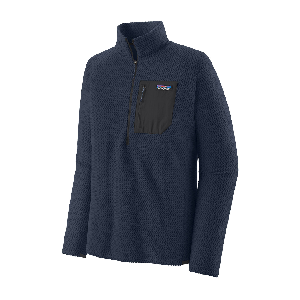 Patagonia Men's R1 Air Zip-Neck New Navy - Booley Galway