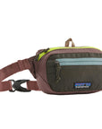 Patagonia Ultralight Black Hole Mini Hip Pack Patchwork / Pine Needle Green - Booley Galway