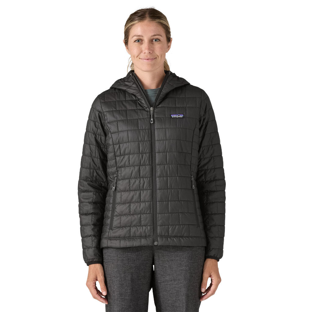 Patagonia Women's Nano Puff Hoody Black - Booley Galway