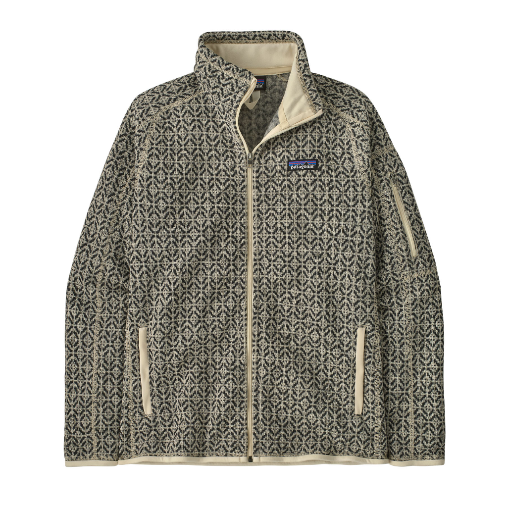 Women's Better Sweater Jacket - Scales / Natural