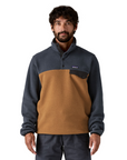 Patagonia Men's Lightweight Synchilla Snap-T Pullover Deer Brown - Booley Galway
