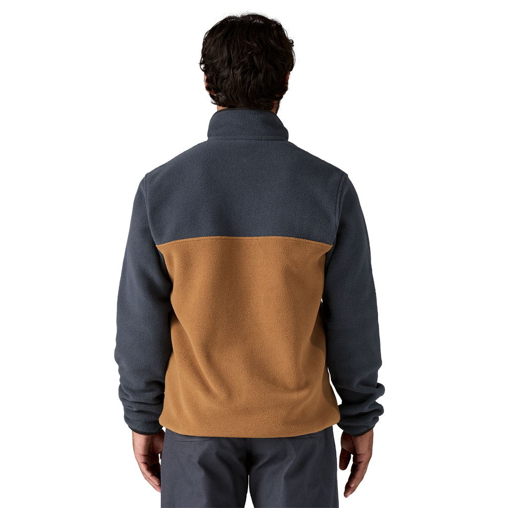 Patagonia Men&#39;s Lightweight Synchilla Snap-T Pullover Deer Brown - Booley Galway