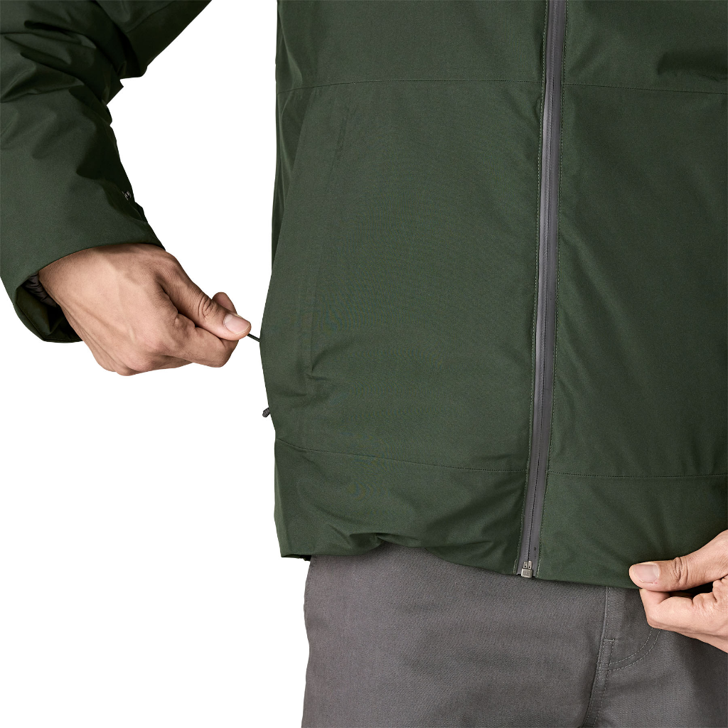 Patagonia Men&#39;s Lightweight Stormshadow Jacket Old Growth Green - Booley Galway