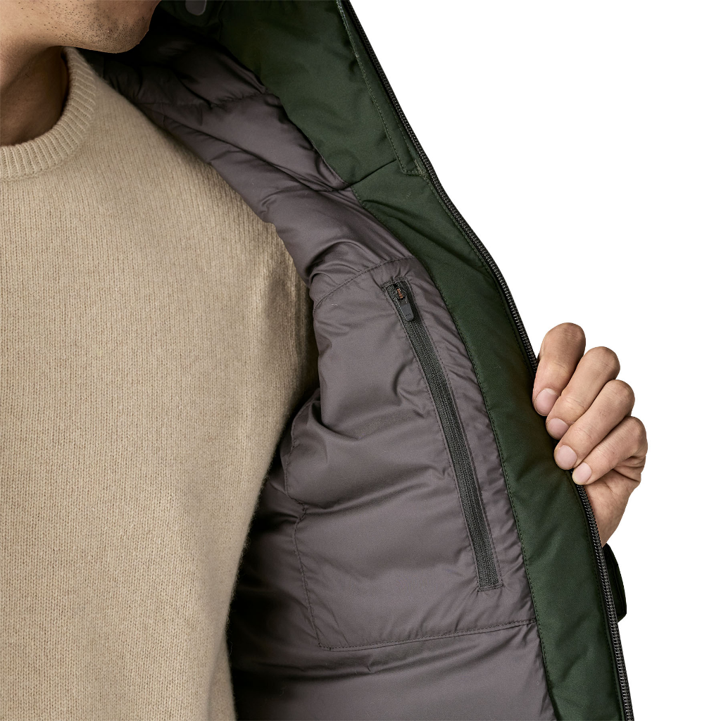Patagonia Men's Lightweight Stormshadow Jacket Old Growth Green - Booley Galway