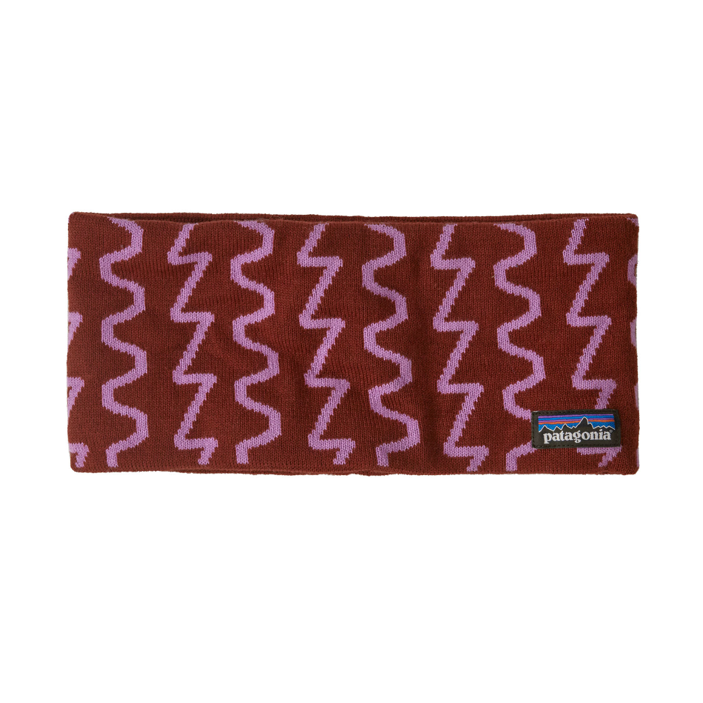 Patagonia Powder Town Headband Fresh Tracks / Dried Vanilla - Booley Galway