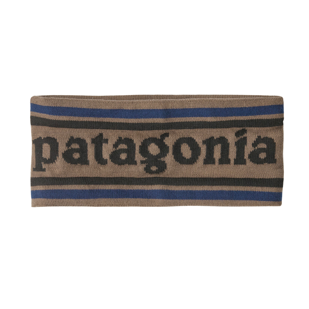Patagonia Powder Town Headband Park Stripe / Marlow Brown - Booley Galway