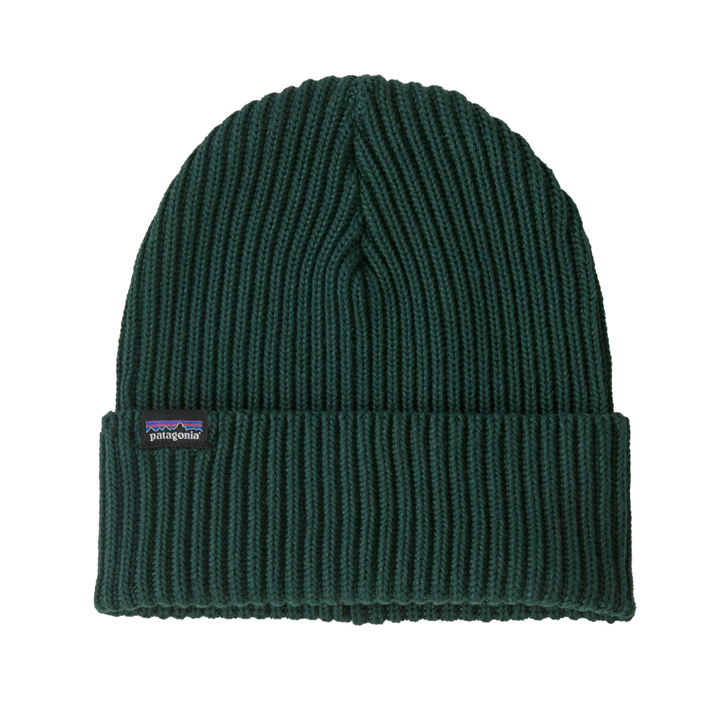 Patagonia Fishermans Rolled Beanie Cascade Green - Booley Galway