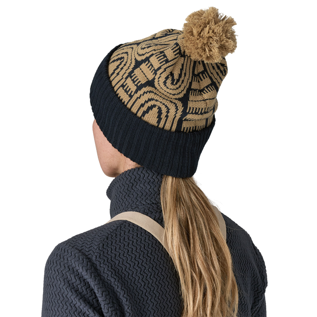 Patagonia Powder Town Beanie Flow / Sunken Blue - Booley Galway