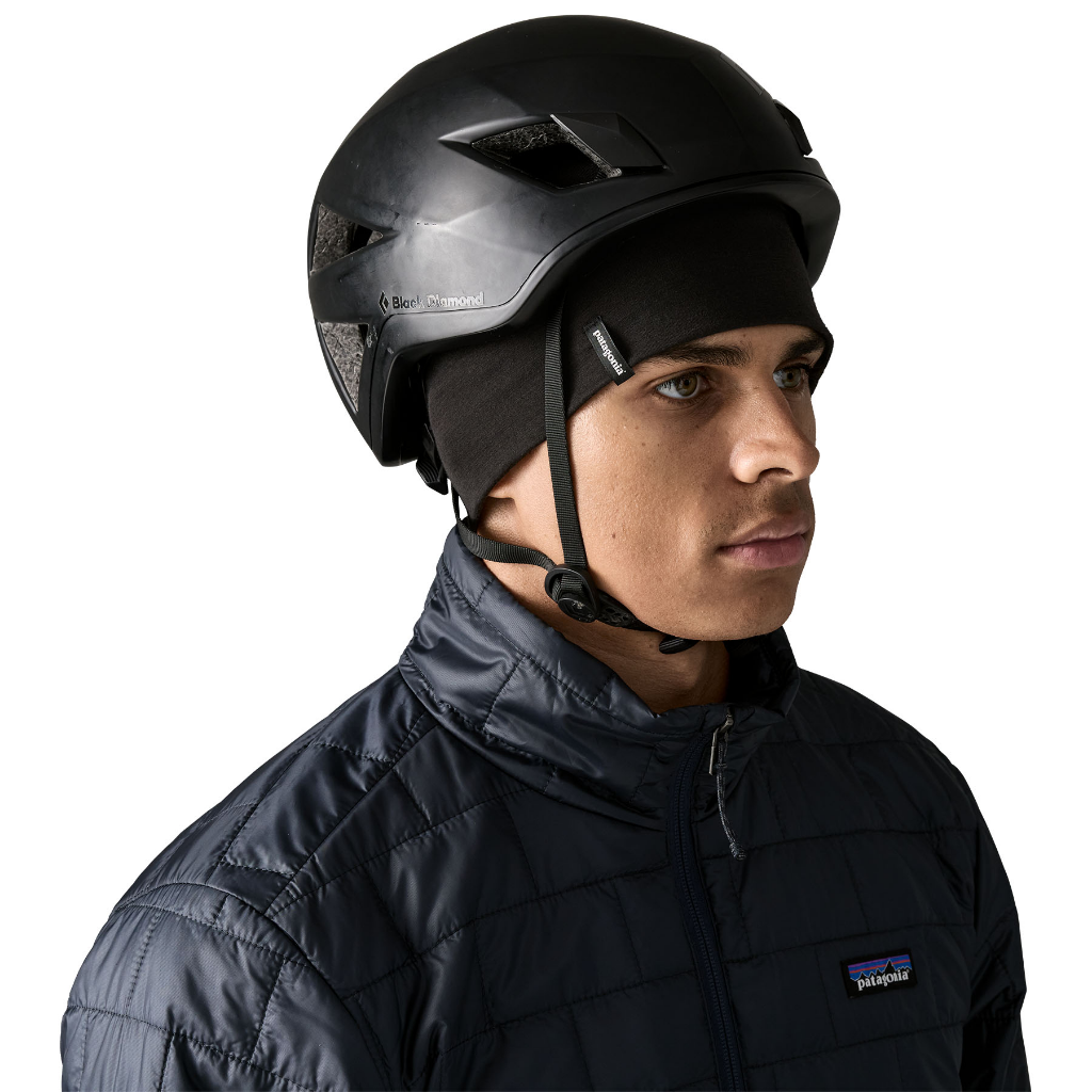 Patagonia Overlook Merino Wool Liner Beanie Black - Booley Galway