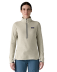 Patagonia Women's R1 Air Zip-Neck Wool White - Booley Galway
