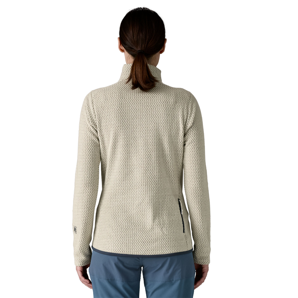Patagonia Women's R1 Air Zip-Neck Wool White - Booley Galway