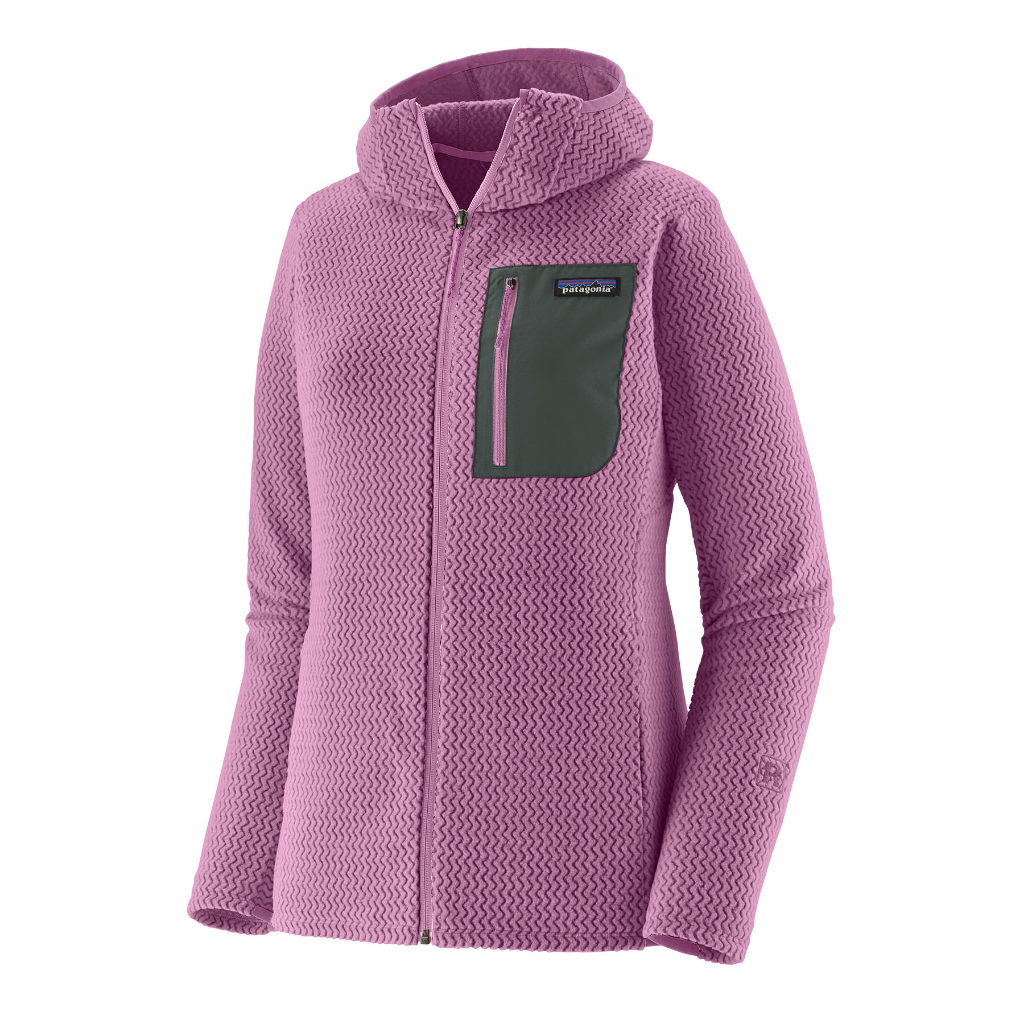 Patagonia Women's R1 Air Full-Zip Hoody Brisk Purple - Booley Galway