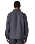 Men's Point Reyes Canvas Shirt-Smolder Blue