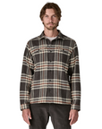 Patagonia Men's Fjord Flannel Shirt Catch / Ink Black - Booley Galway