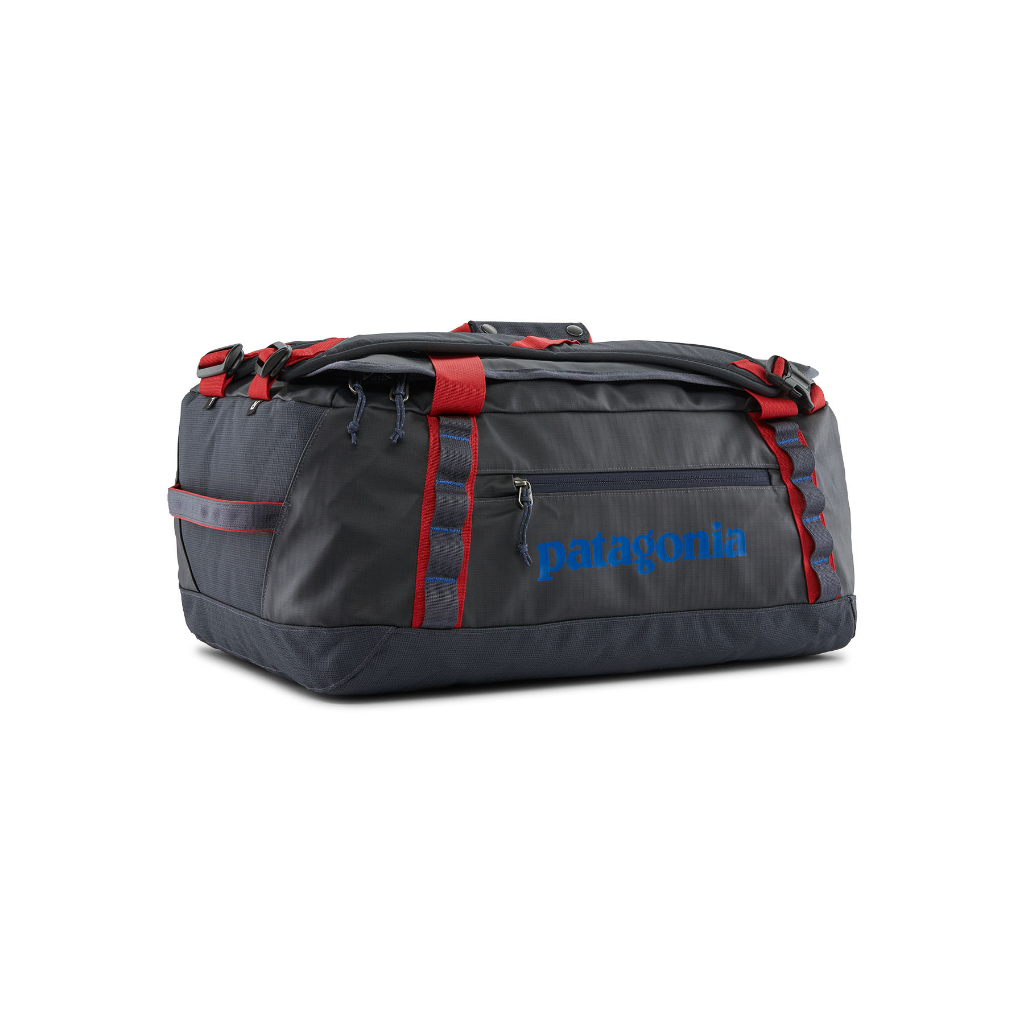 Patagonia Black Hole Duffel 40L Smolder Blue / Amanita Red - Booley Galway