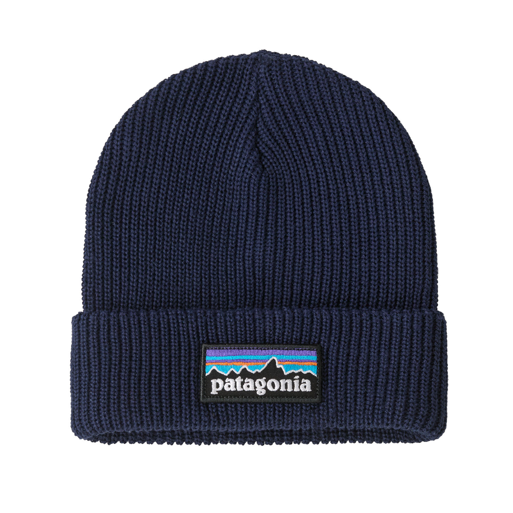Patagonia Kids Logo Beanie P-6 Logo / New Navy - Booley Galway