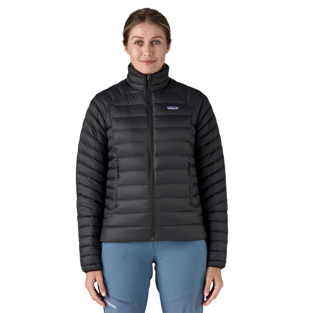 Women's Down Sweater-Black