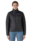 Women's Down Sweater-Black