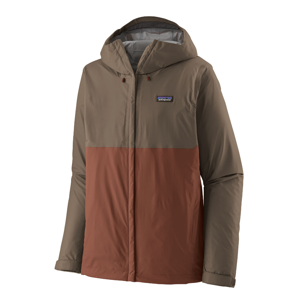 Patagonia Men&#39;s Torrentshell 3L Jacket Marlow Brown - Booley Galway