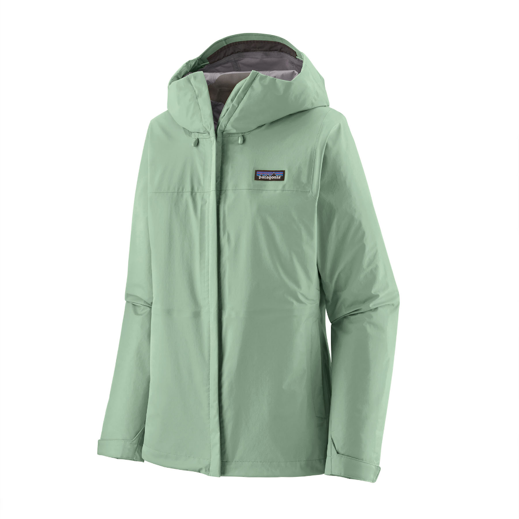 Patagonia Women's Torrentshell 3L Jacket Ellwood Green - Booley Galway