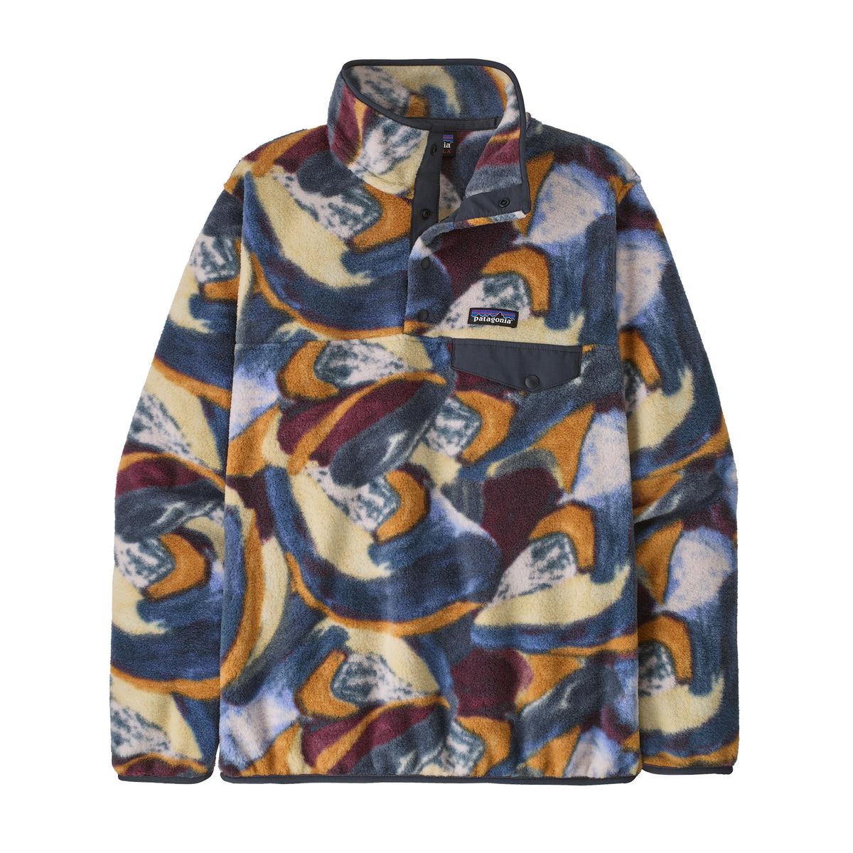 Women's Lightweight Synchilla Snap-T Pullover - Smudge: Smolder Blue