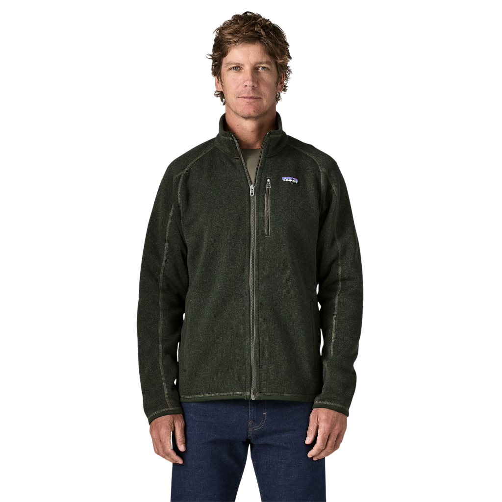 Men's Better Sweater Jacket - Old Growth Green