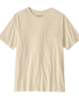 Men's Fitz Roy Massif Pocket Tee-Undyed Natural