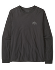 Men's Long-Sleeved Cloud Crag T-Shirt - Ink Black