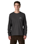 Men's Long-Sleeved Cloud Crag T-Shirt - Ink Black