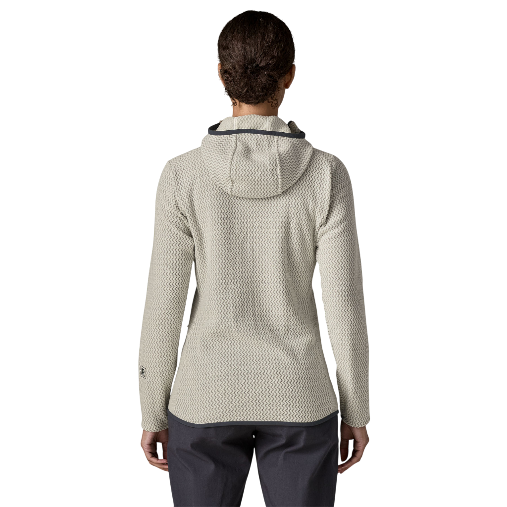 W'S R1 Air Full-Zip Hoody-Birch White