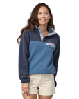 Patagonia Women's Light Weight Synchilla Snap-T Pullover Utility Blue - Booley Galway