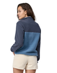 Patagonia Women's Light Weight Synchilla Snap-T Pullover Utility Blue - Booley Galway