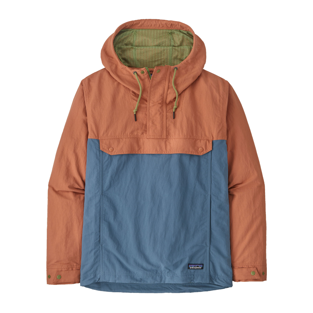 Patagonia Men&#39;s Isthmus Anorak Utility Blue - Booley Galway