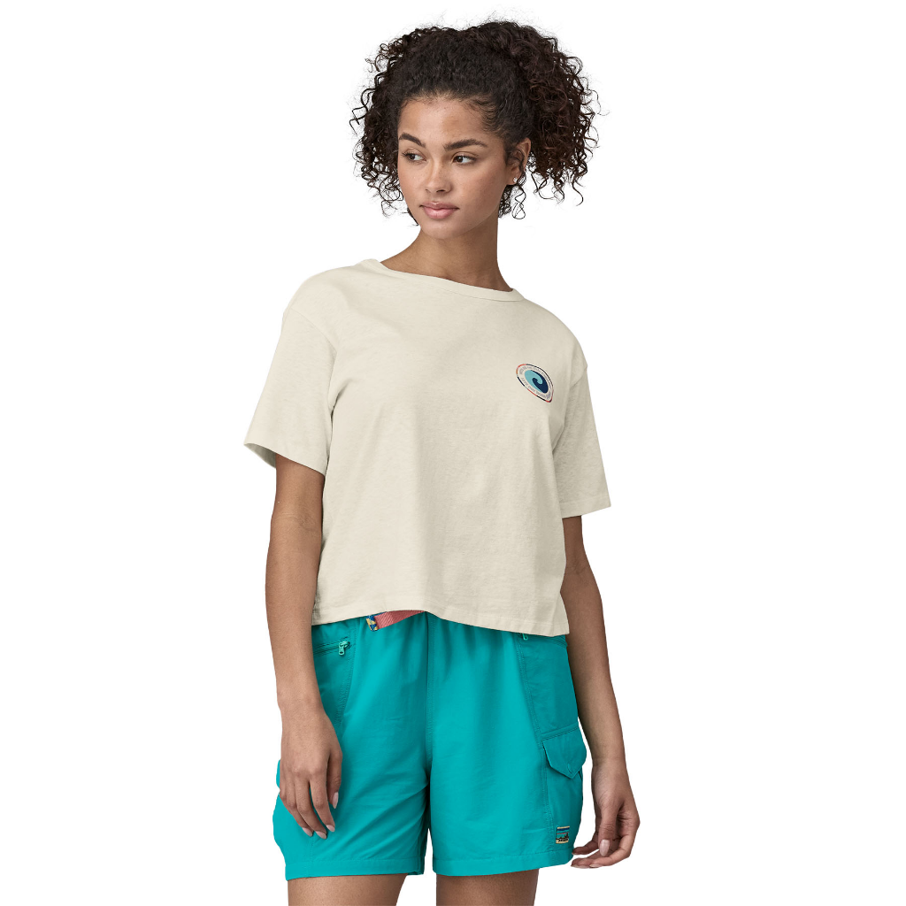 Patagonia Women's Unity Fitz Easy-Cut Responsibili-Tee Birch White - Booley Galway