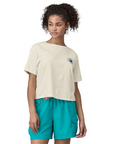 Patagonia Women's Unity Fitz Easy-Cut Responsibili-Tee Birch White - Booley Galway