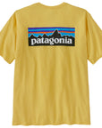 Patagonia Men's P-6 Logo Responsibili-Tee Milled Yellow - Booley Galway