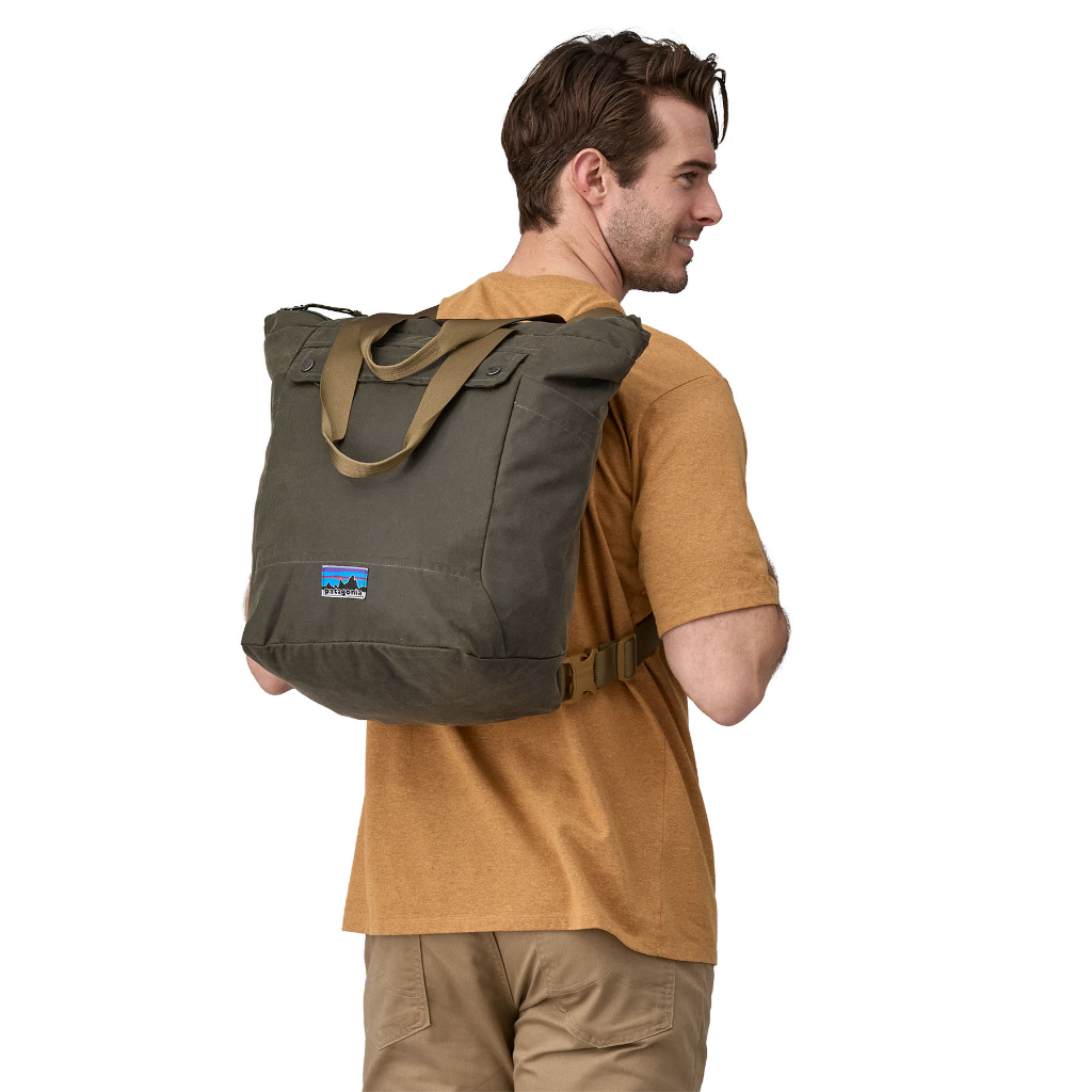 Patagonia Waxed Tote Bag 27L - Booley Galway