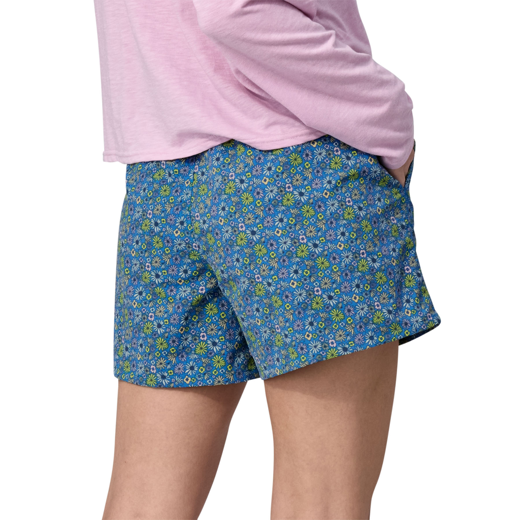 Patagonia Women&#39;s Baggies Shorts - 5 in Floral Fun / Vessel Blue - Booley Galway