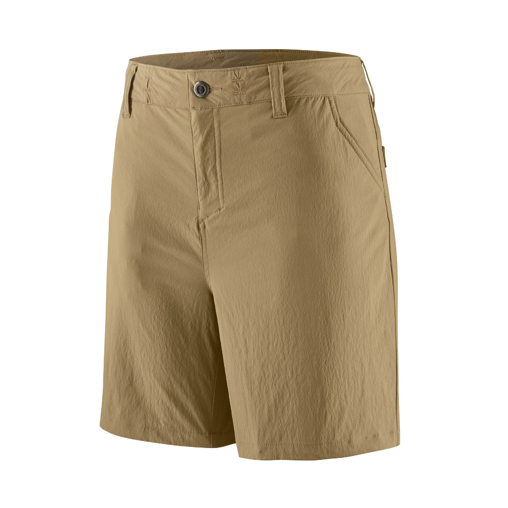Patagonia Women&#39;s Quandary Shorts - 7 in Classic Tan - Booley Galway