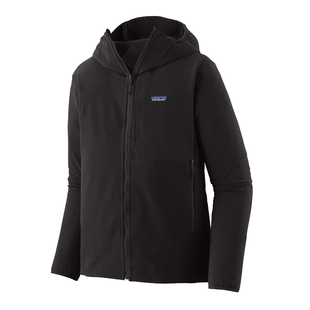 Patagonia Men's R1 TechFace Hoody Black - Booley Galway