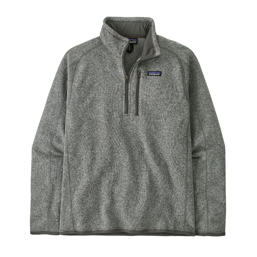 Patagonia Men's Better Sweater 1/4 Zip Stonewash - Booley Galway