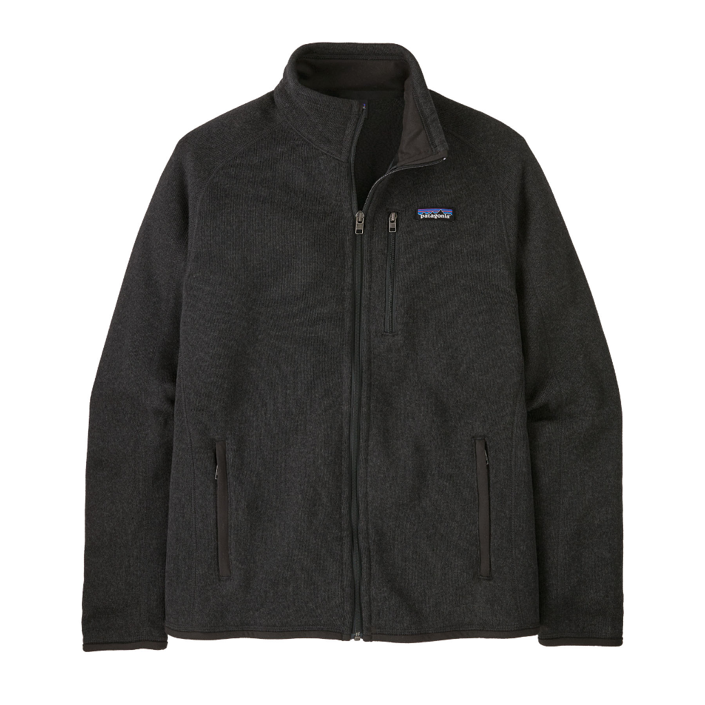 Patagonia Men's Better Sweater Jacket Black - Booley Galway