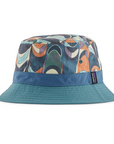 Patagonia Wavefarer Bucket Hat Swallowtail Geo / Still Blue - Booley Galway