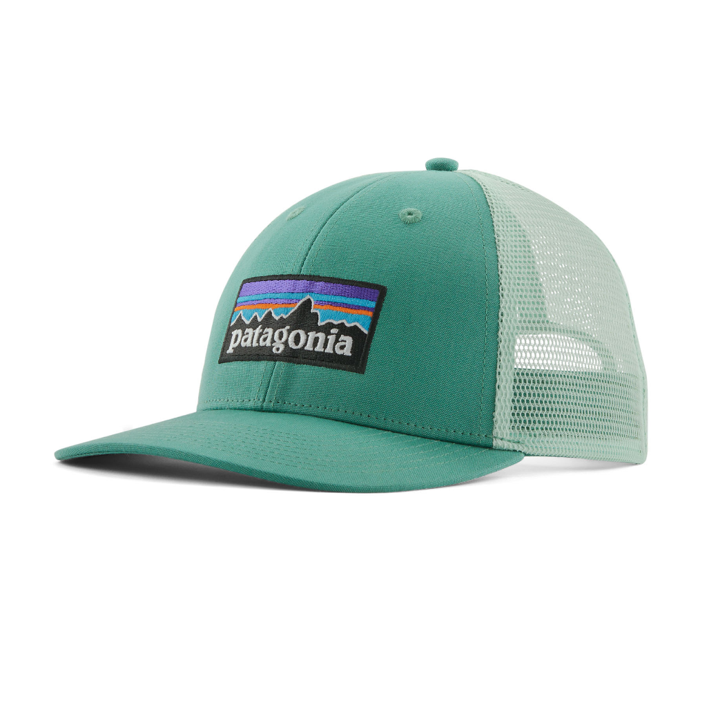 Patagonia P-6 Logo LoPro Trucker Hat Heartleaf Green - Booley Galway