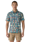 Patagonia Men's Go To Shirt Swallowtail Geo / Still Blue - Booley Galway