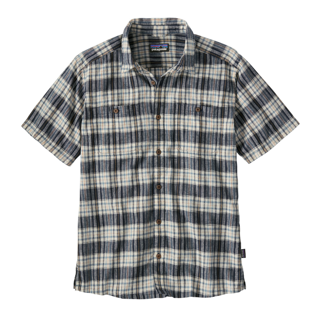 Patagonia Men&#39;s Back Step Shirt Sunlight / New Navy - Booley Galway