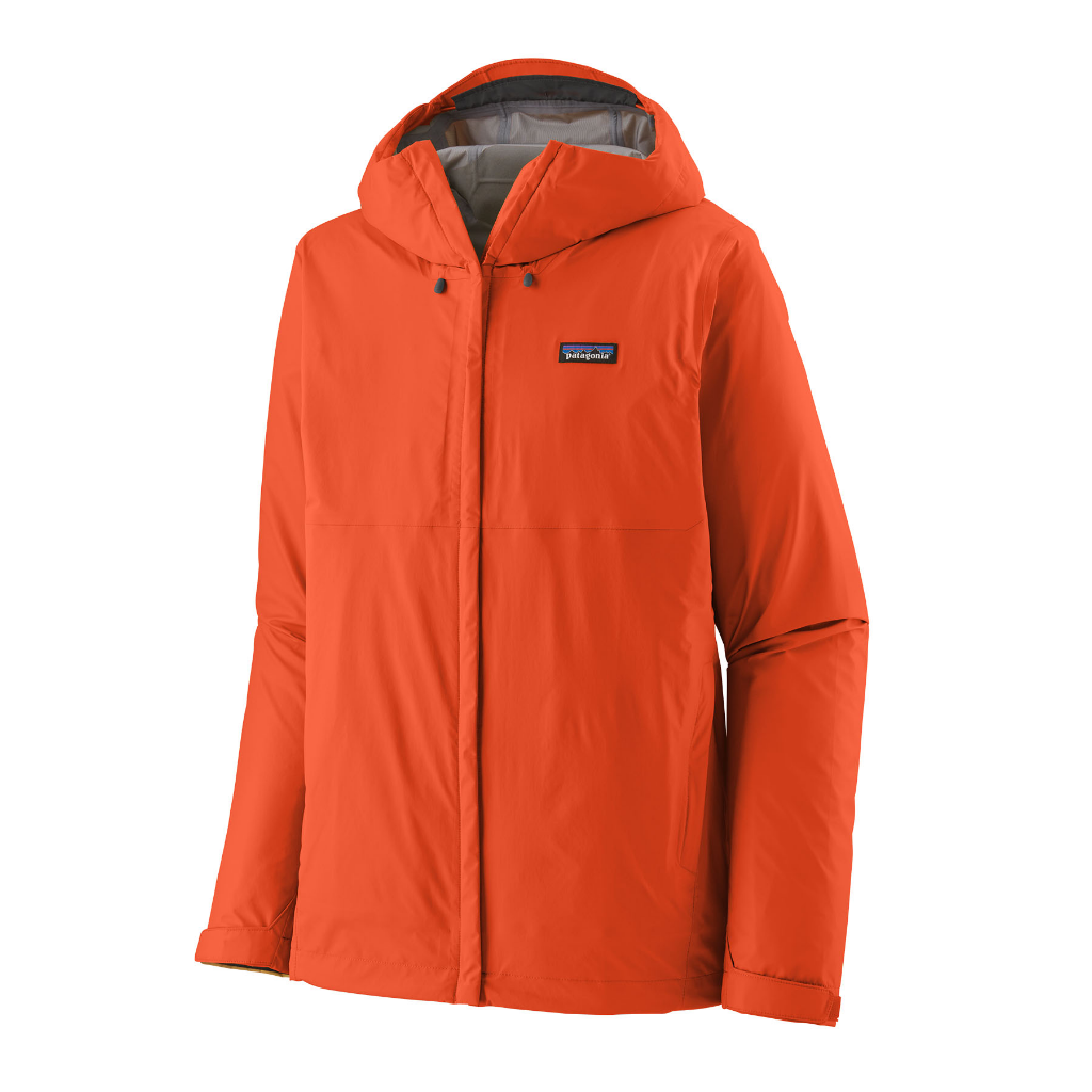 Patagonia Men's Torrentshell 3L Jacket Pollinator Orange - Booley Galway