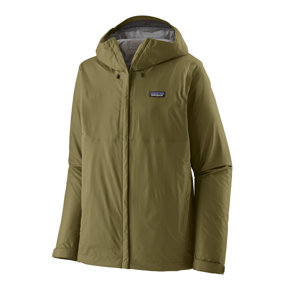 Patagonia Men's Torrentshell 3L Jacket Endless Green - Booley Galway